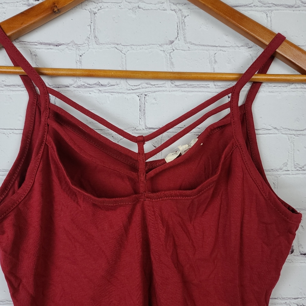 Hearts&Hips Enzyme Washed strappy tank siz…